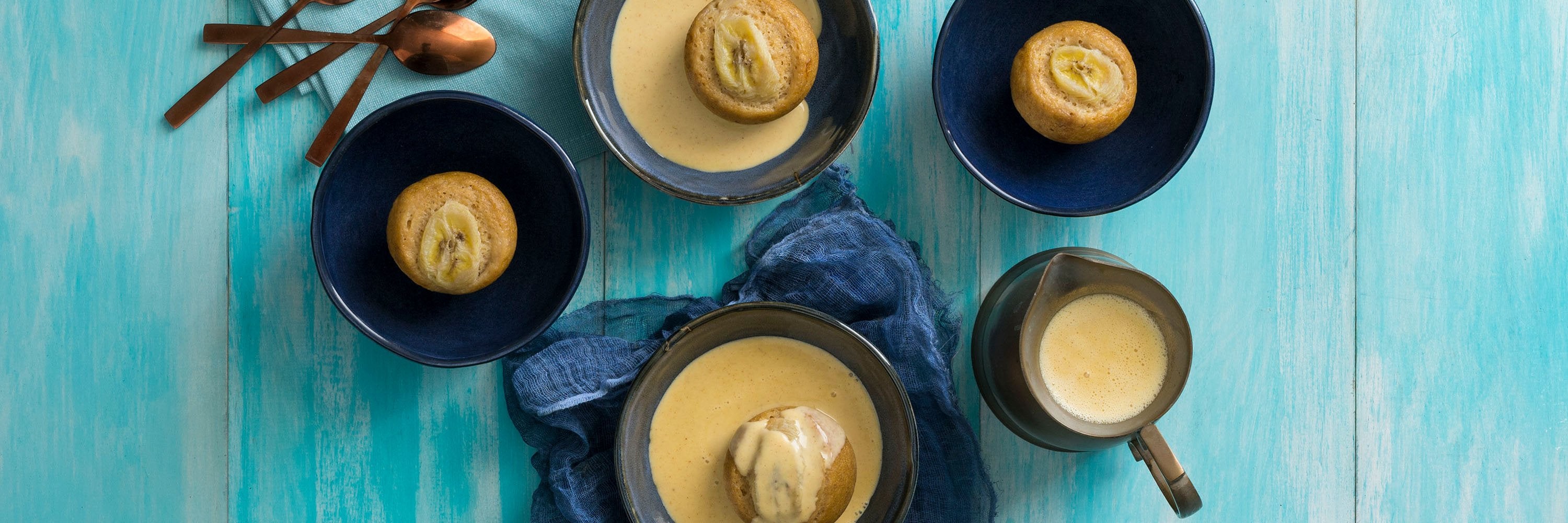 Matt Sinclair's Steamed Banana Puddings - ThermomixÂ® Recipe