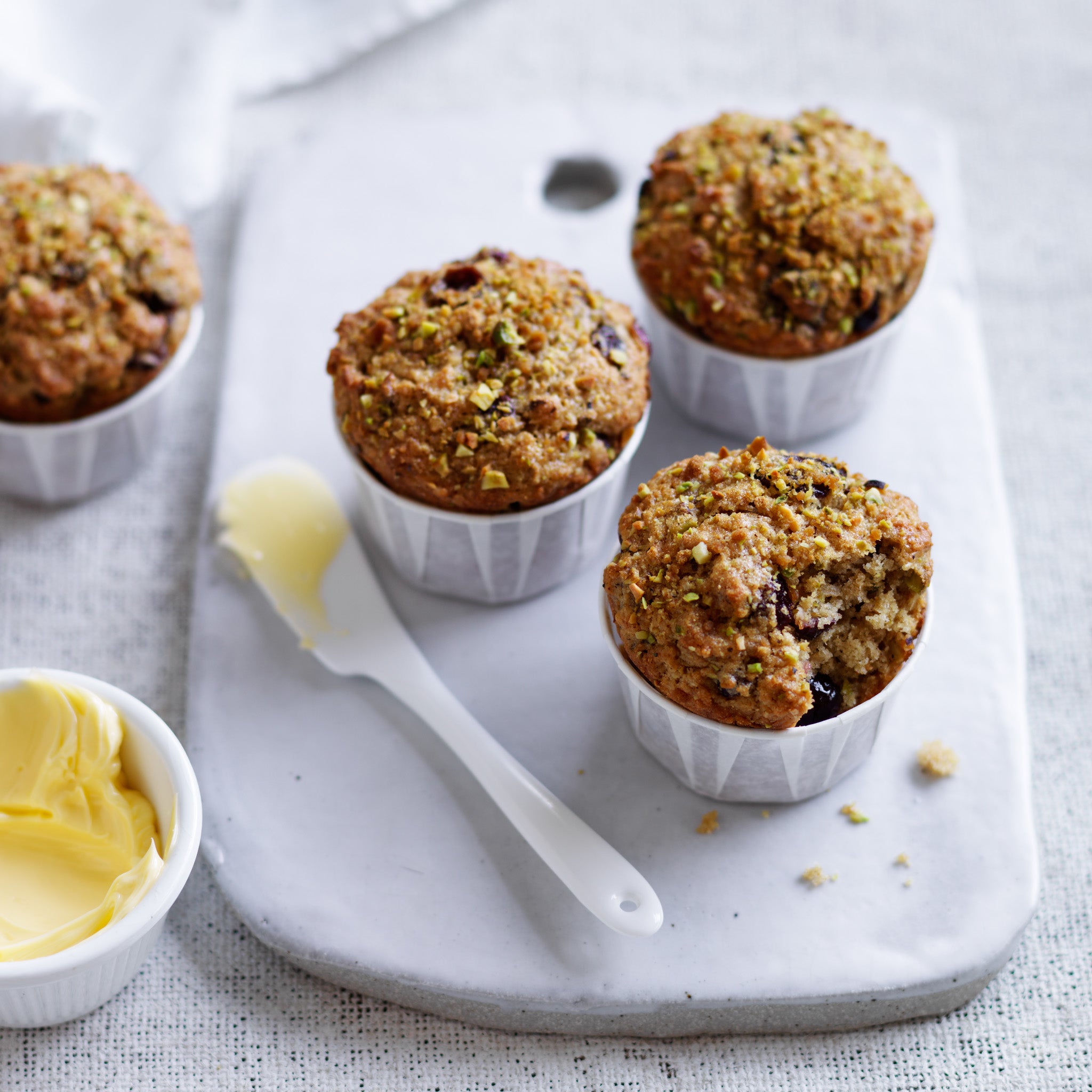 Cranberry Pistachio Spiced Muffins - Easy Recipes - ThermomixÂ®