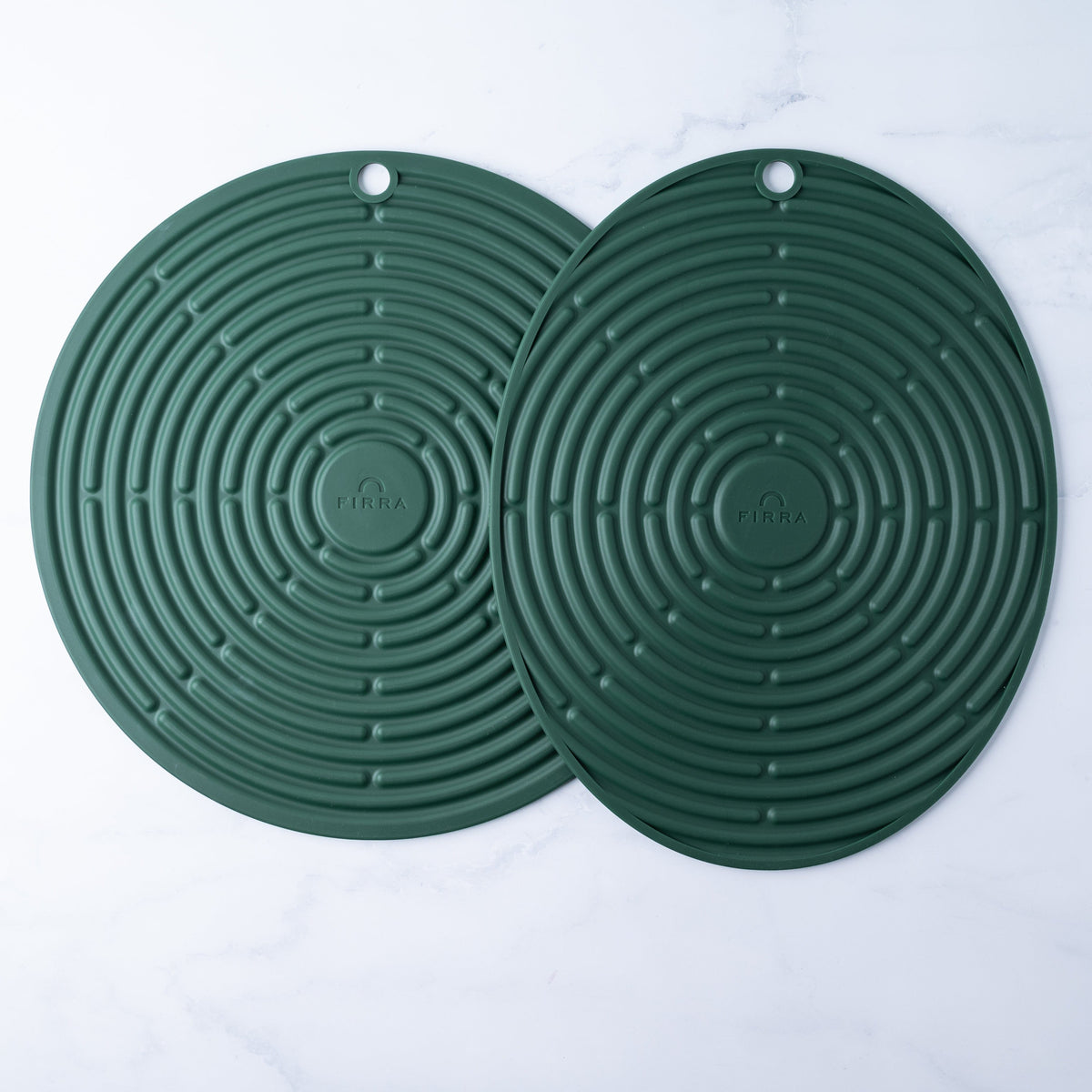 Silicone Trivet Mat Set Cast Iron Pot Holders + Hot Pads