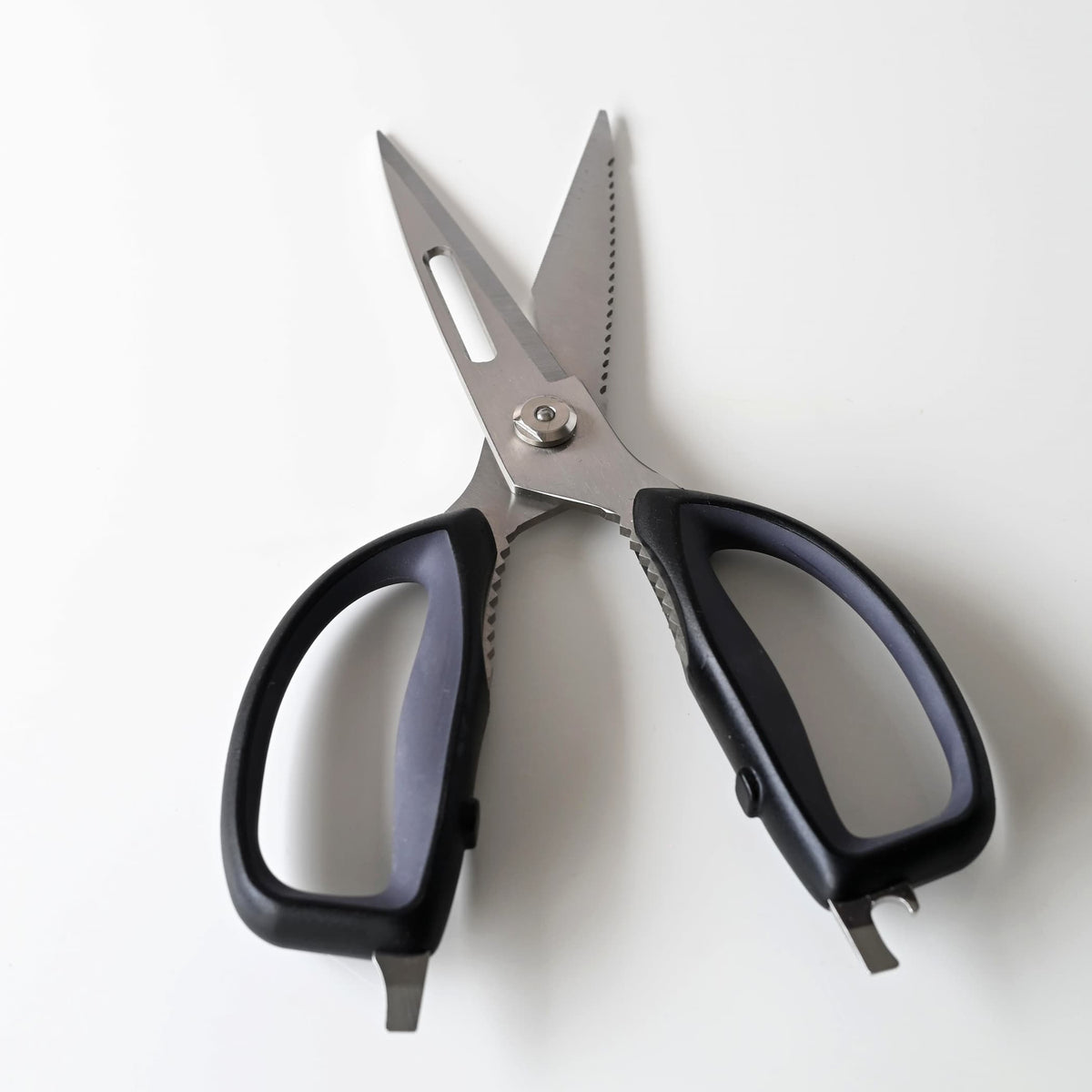 Kitchen Scissors + Shears With Bottle Opener + Peeler