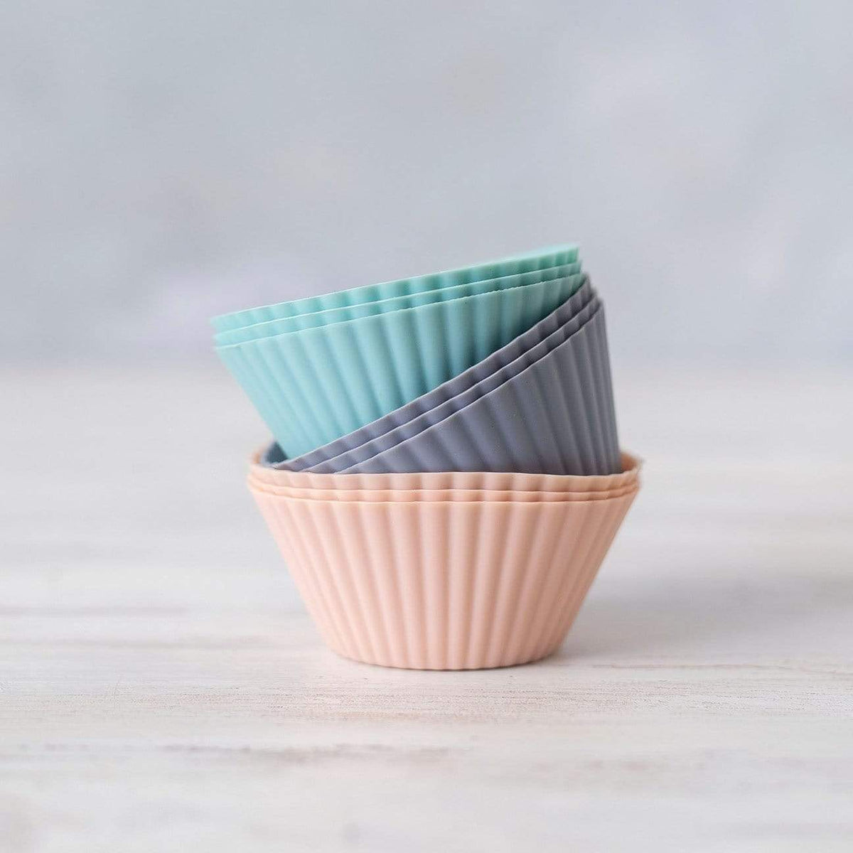 Silicone Cupcake Liners + Muffin Baking Cups 24 Set