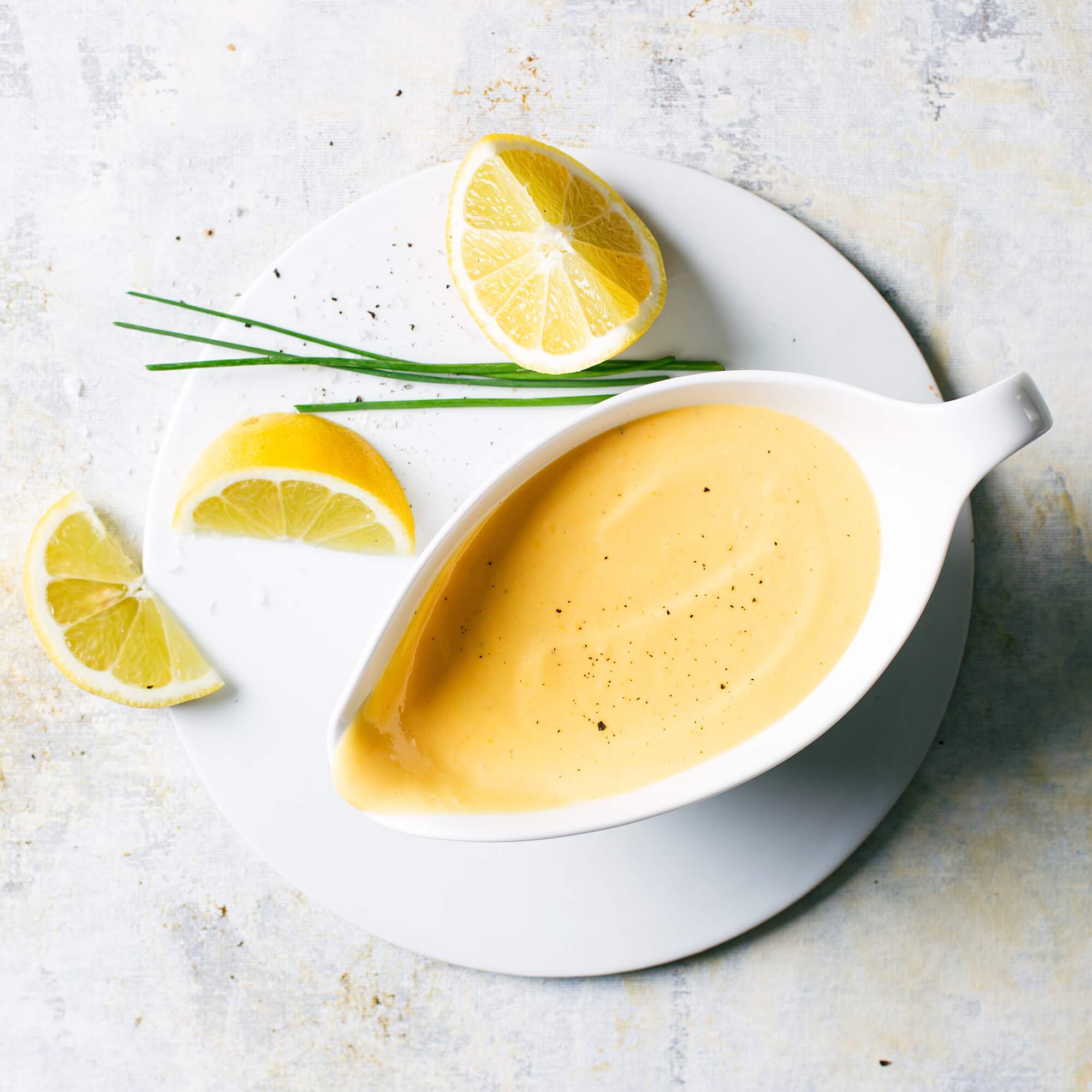 Hollandaise sauce made in Thermomix