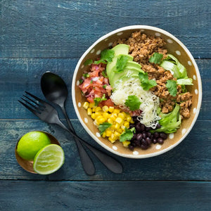 Quick turkey taco bowl