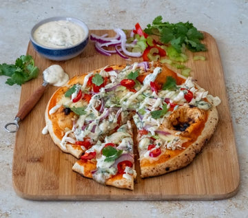 Buffalo chicken pizza