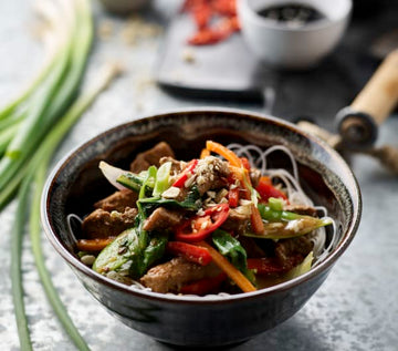 Chinese pork with vegetables