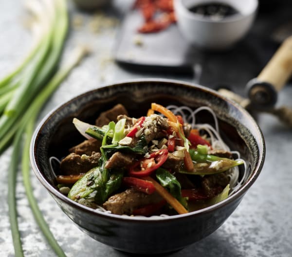 Chinese pork with vegetables