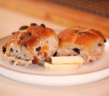 Christy Tania's Vegan Hot Crozz buns