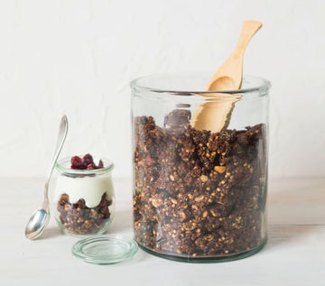 Cranberry and coconut toasted cereal