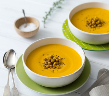 Curried carrot and ginger soup