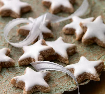 German cinnamon stars (Zimtsterne)