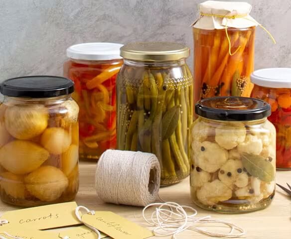 Picked vegetables