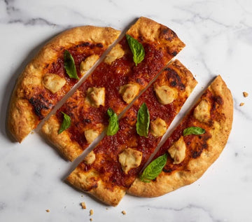 Pizza with Cashew Mozzarella (Matthew Kenney)
