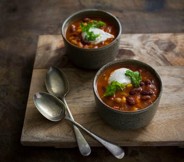 Smoky Mexican bean soup