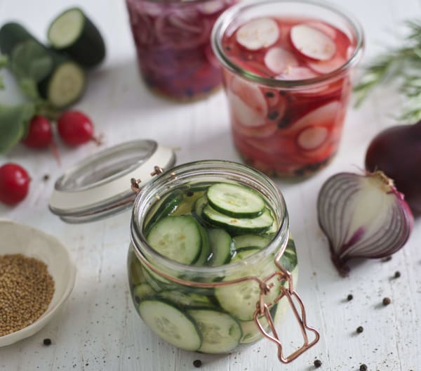 Sweet cucumber pickle (Thermomix® Cutter, TM6)