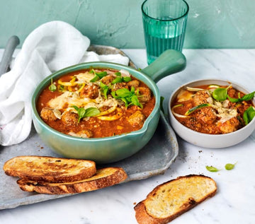 Jo Whitton's Wholesome meatball soup