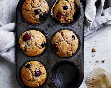 Basic berry muffins