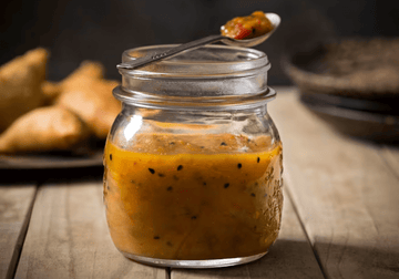 Mango, ginger and chilli chutney