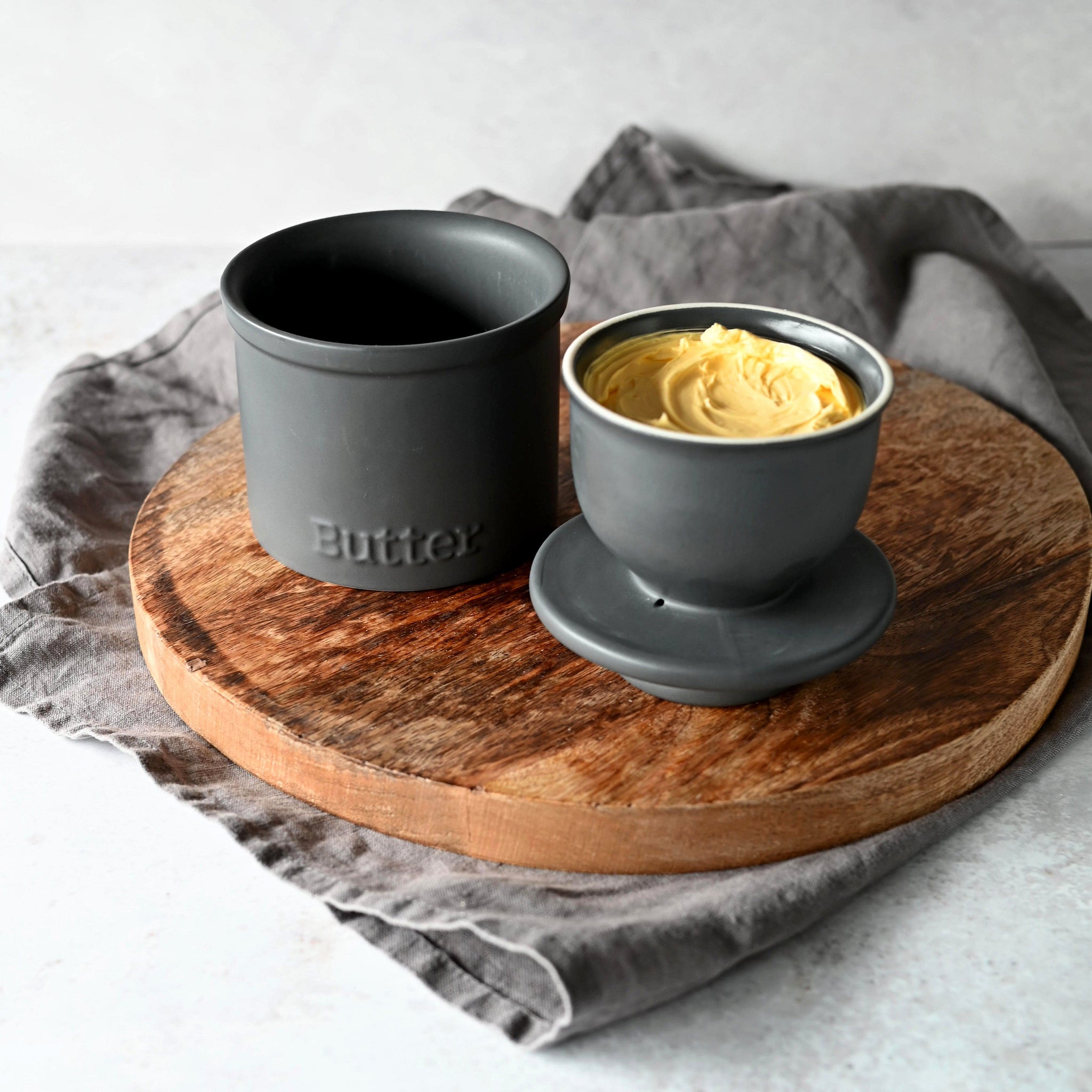 Thermomix-New-Zealand TheMix Shop Butter Bowl Preparation Butter Bowl Charcoal