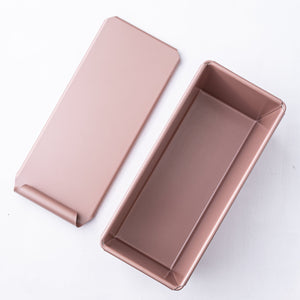 Thermomix-New-Zealand TheMix Shop Rose Gold Bread Tin with Lid Bakeware