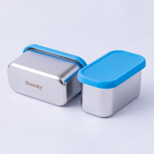 Thermomix-New-Zealand TheMix Shop TheMix Bento Box Lunchbox Containers (Set of 2) Food Storage Blue