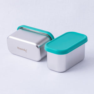 Thermomix-New-Zealand TheMix Shop TheMix Bento Box Lunchbox Containers (Set of 2) Food Storage Green