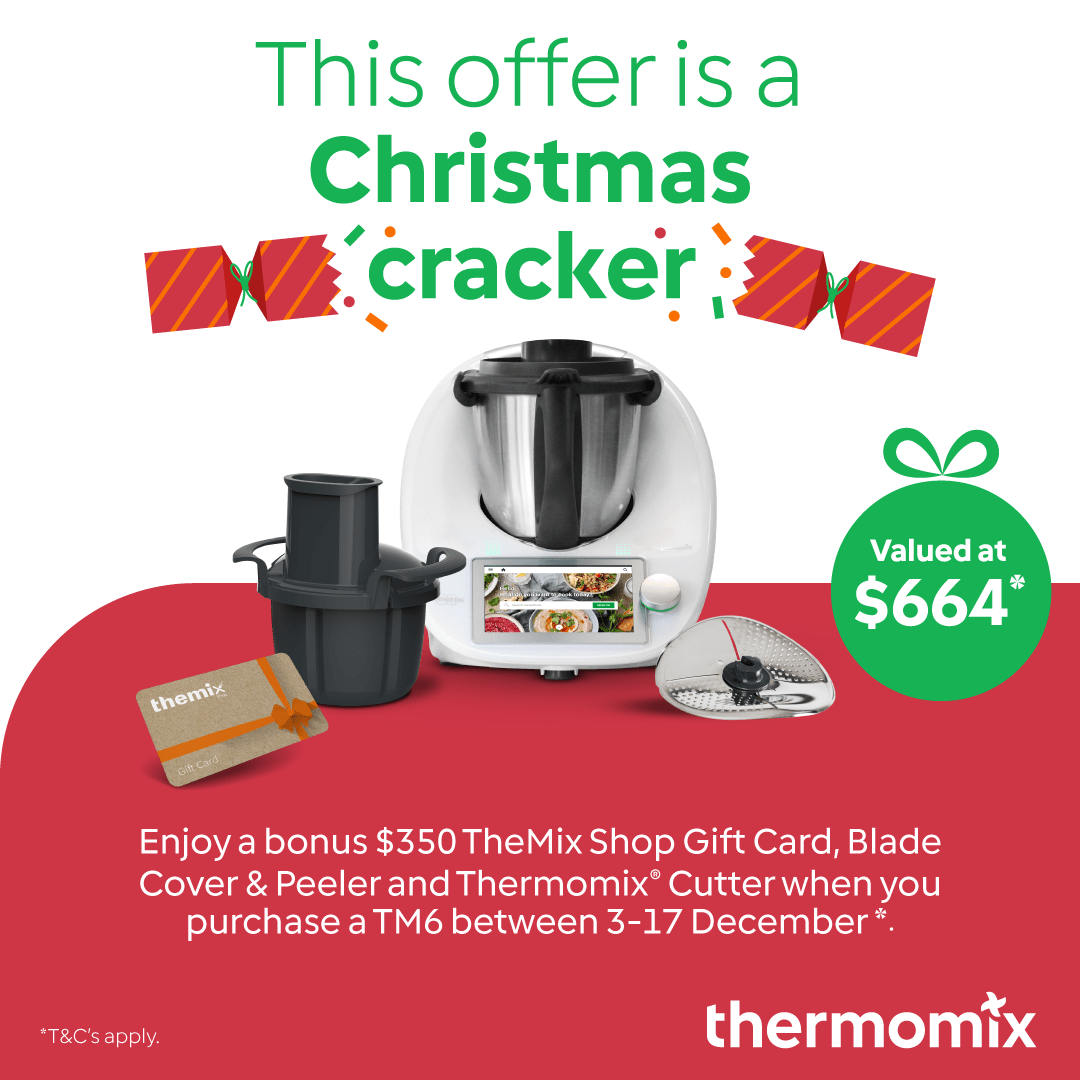 Thermomix-New-Zealand Thermomix NZ Limited Time Offer - BONUS Cutter, Blade Cover & Peeler & $350 Gift Card