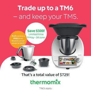 Thermomix-New-Zealand Thermomix NZ Limited Time Offer - BONUS TM6 Bowl, Blade & Lid Set