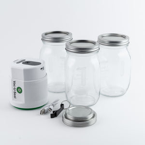 Thermomix-New-Zealand Thermomix NZ Vac-U-Seal Jar 1000ml 3Pcs Set