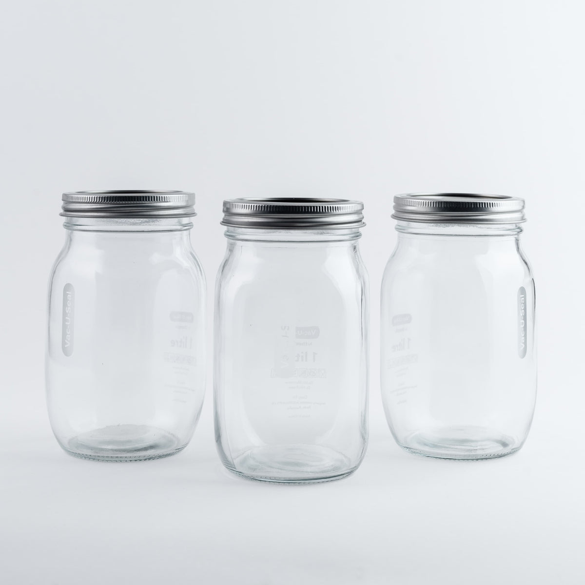 1L Vacuum Seal Glass Jar – Fresh Food, Less Waste