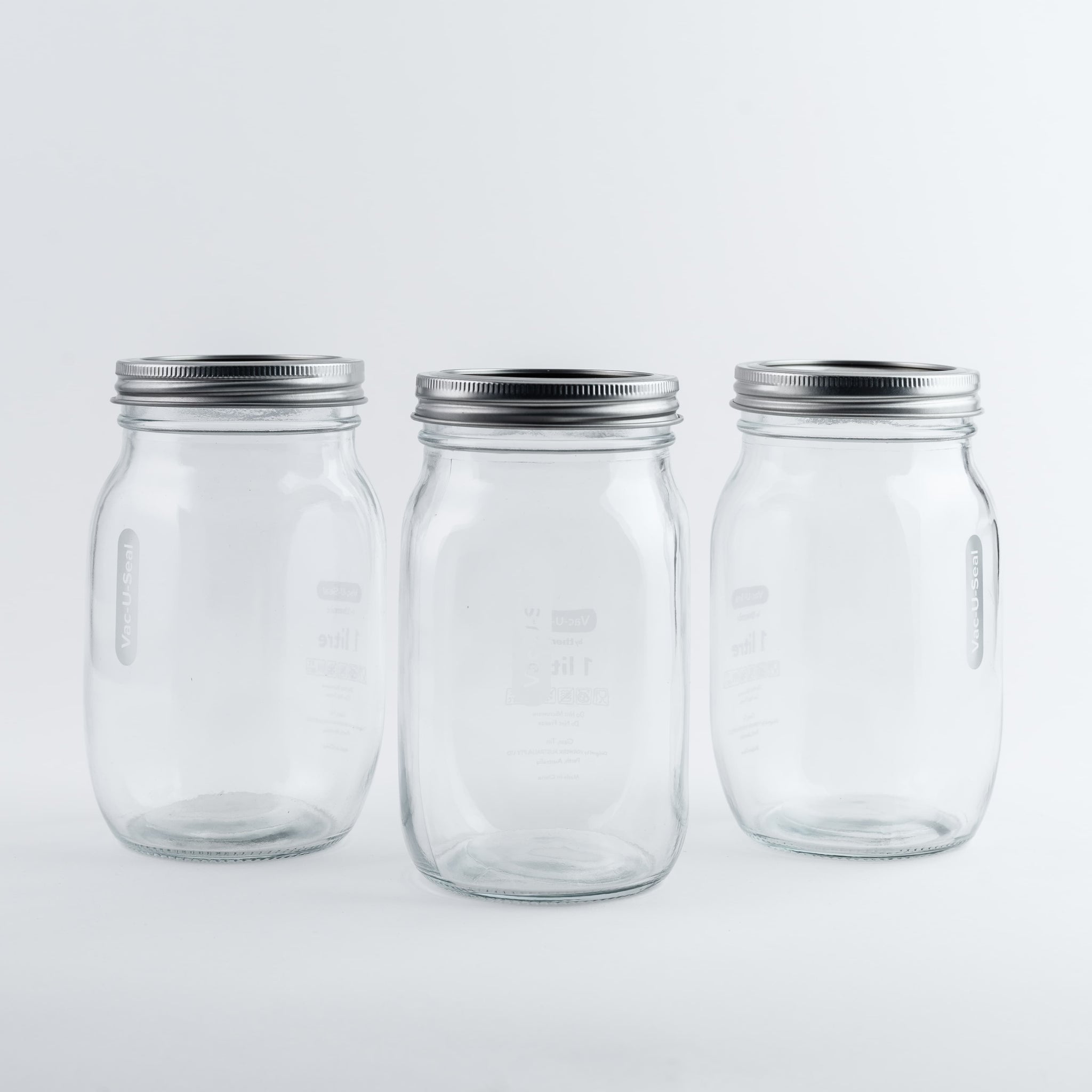 Thermomix-New-Zealand Thermomix NZ Vac-U-Seal Jar 1000ml 3Pcs Set