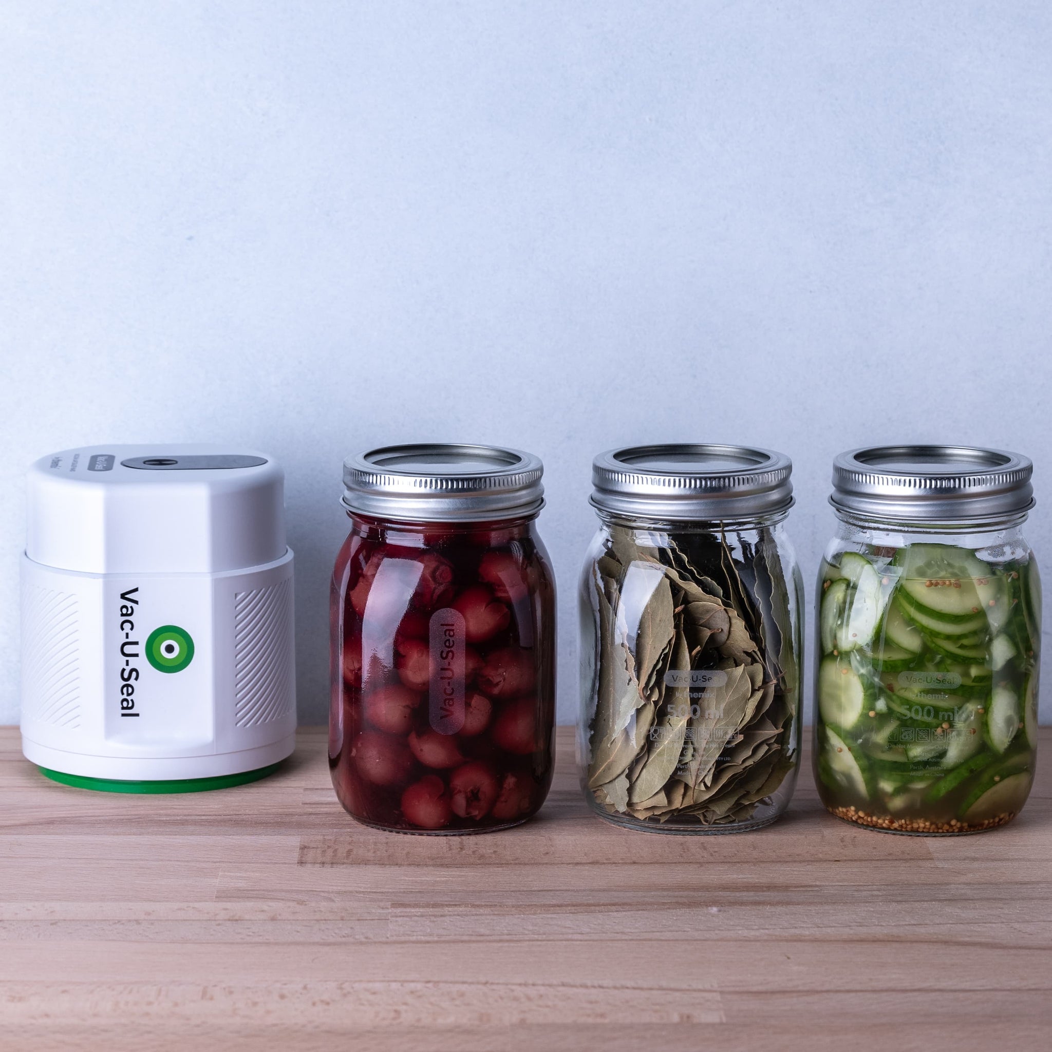 Thermomix-New-Zealand Thermomix NZ Vac-u-seal Jar 500ml 3Pcs Set