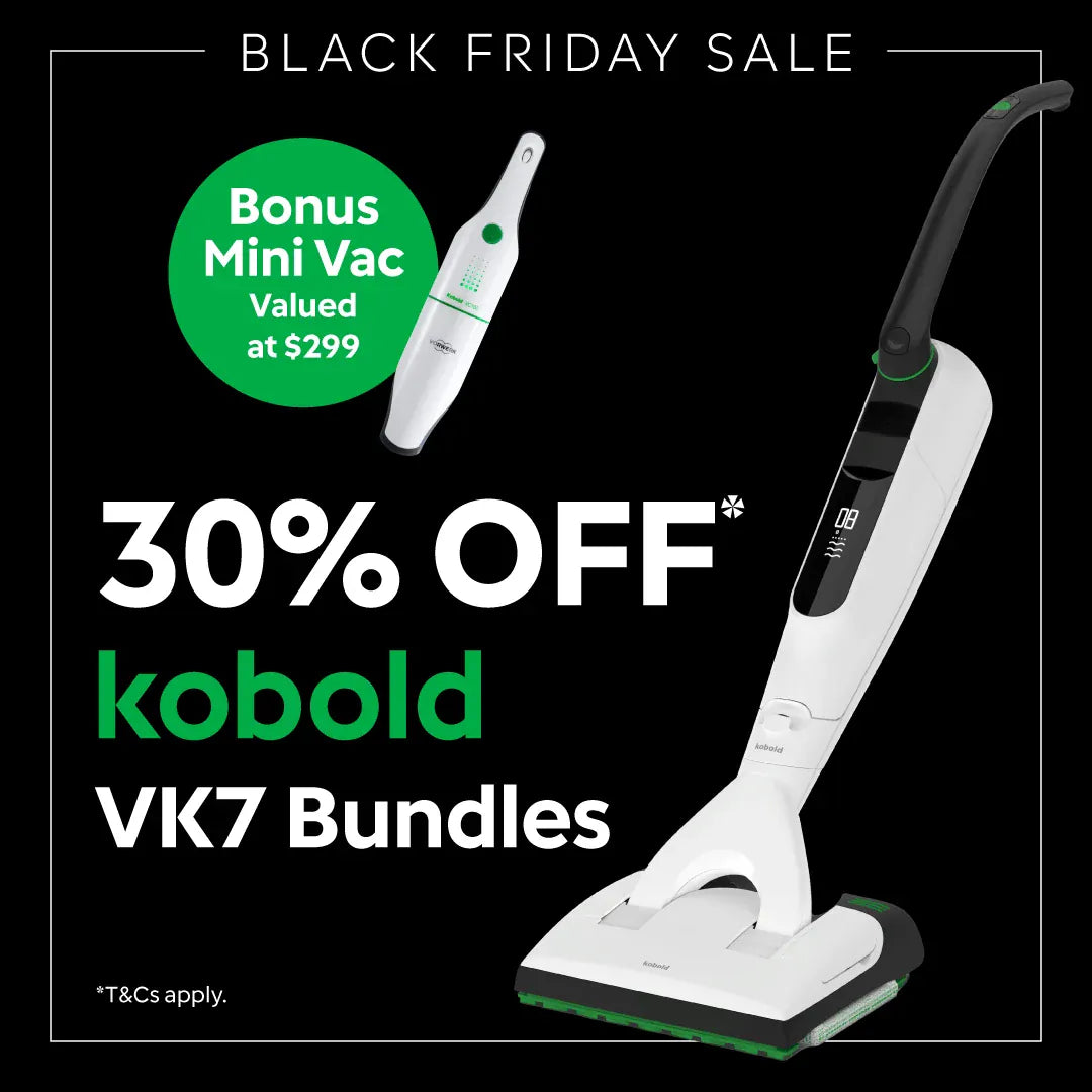 Thermomix-New-Zealand Vorwerk® Kobold Limited Time Offer - BONUS Kobold VC100 Handheld Vacuum Kobold GWP
