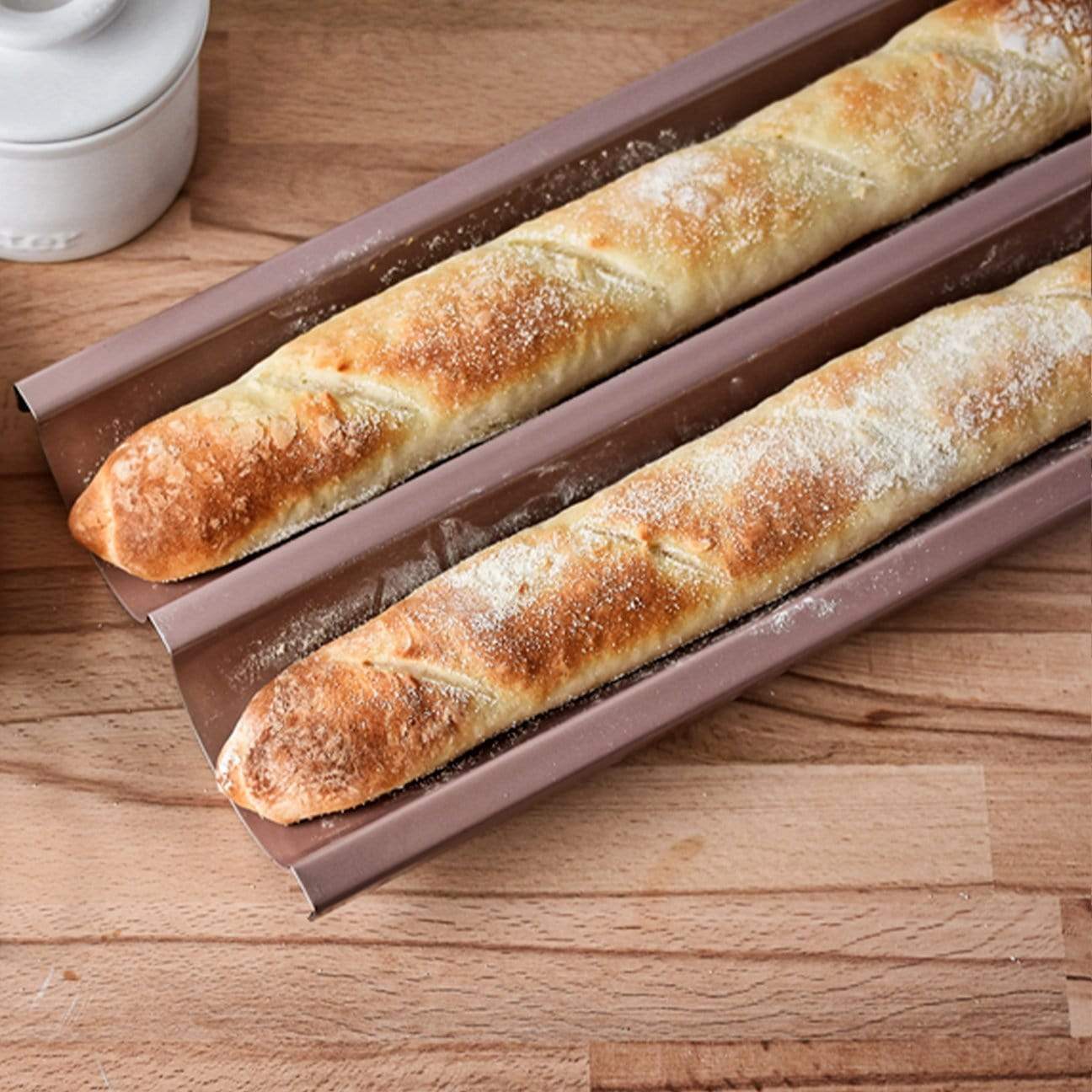 Thermomix-New-Zealand TheMix Shop Baguette Tray Rose Gold