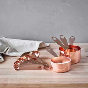 Thermomix-New-Zealand TheMix Shop Rose Gold Measuring Spoons Bakeware