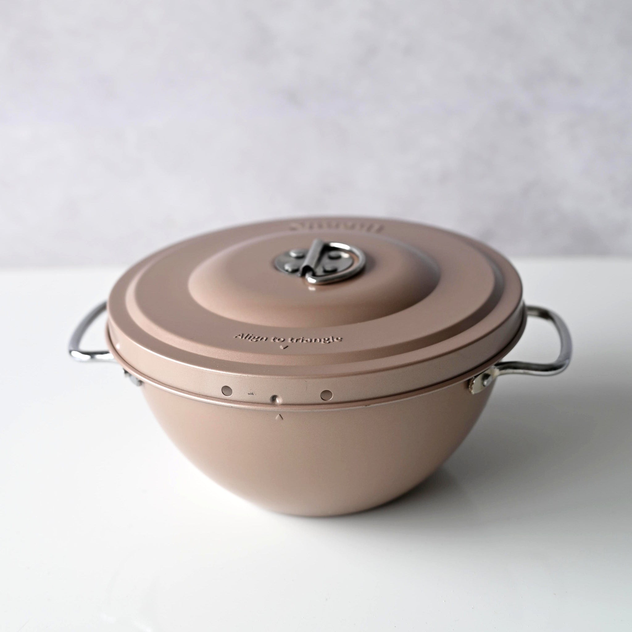 Thermomix-New-Zealand TheMix Shop Rose Gold Pudding Steamer