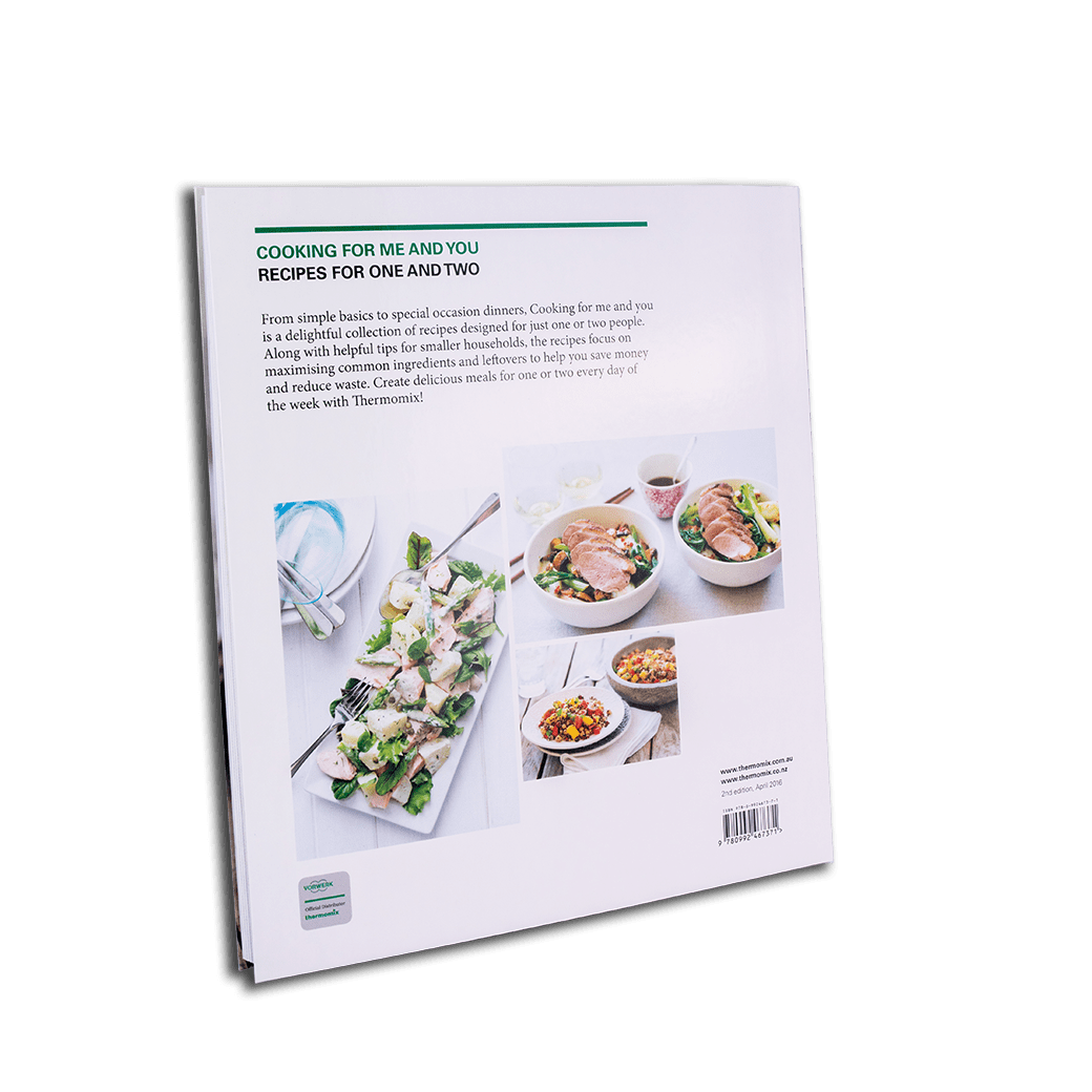 Thermomix-New-Zealand Thermomix Cooking for Me and You Cookbook – Thermomix recipes for one and two, for Thermomix TM31 TM5 TM6 Cookbook