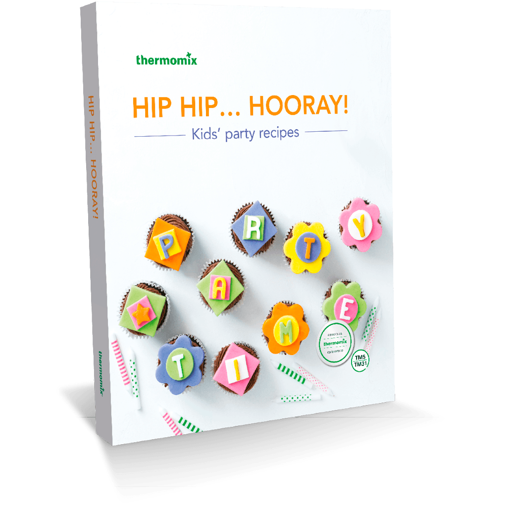 Thermomix-New-Zealand Thermomix Thermomix Hip Hip Hooray! Kids’ Party Cookbook for Thermomix TM31 TM5 TM6 Cookbook