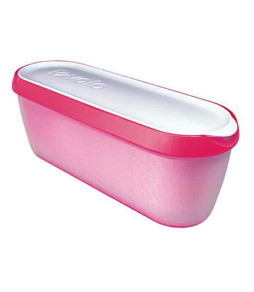Thermomix-New-Zealand Tovolo Glide-A-Scoop Insulated Ice Cream Tub Storage Raspberry Pink